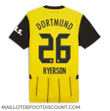 Maillot de football Réplique Borussia Dortmund Julian Ryerson #26 Domicile 2024-25 Manche Courte