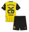 Maillot de football Réplique Borussia Dortmund Julian Ryerson #26 Domicile Enfant 2024-25 Manche Courte (+ Pantalon court)