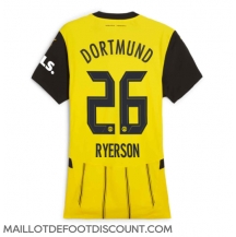 Maillot de football Réplique Borussia Dortmund Julian Ryerson #26 Domicile Femme 2024-25 Manche Courte