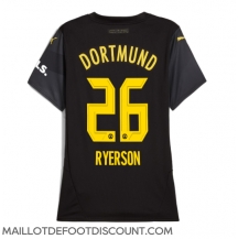 Maillot de football Réplique Borussia Dortmund Julian Ryerson #26 Extérieur Femme 2024-25 Manche Courte