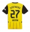 Maillot de football Réplique Borussia Dortmund Karim Adeyemi #27 Domicile 2024-25 Manche Courte