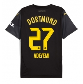 Maillot de football Réplique Borussia Dortmund Karim Adeyemi #27 Extérieur 2024-25 Manche Courte