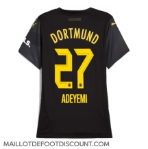 Maillot de football Réplique Borussia Dortmund Karim Adeyemi #27 Extérieur Femme 2024-25 Manche Courte