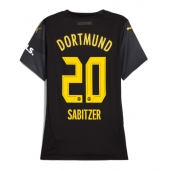 Maillot de football Réplique Borussia Dortmund Marcel Sabitzer #20 Extérieur Femme 2024-25 Manche Courte