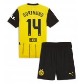 Maillot de football Réplique Borussia Dortmund Maximilian Beier #14 Domicile Enfant 2024-25 Manche Courte (+ Pantalon court)