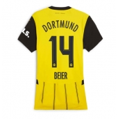 Maillot de football Réplique Borussia Dortmund Maximilian Beier #14 Domicile Femme 2024-25 Manche Courte