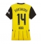 Maillot de football Réplique Borussia Dortmund Maximilian Beier #14 Domicile Femme 2024-25 Manche Courte