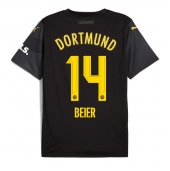 Maillot de football Réplique Borussia Dortmund Maximilian Beier #14 Extérieur 2024-25 Manche Courte