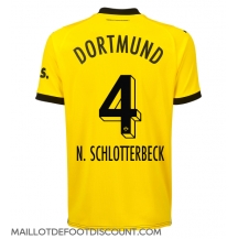 Maillot de football Réplique Borussia Dortmund Nico Schlotterbeck #4 Domicile 2023-24 Manche Courte