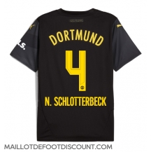 Maillot de football Réplique Borussia Dortmund Nico Schlotterbeck #4 Extérieur 2024-25 Manche Courte