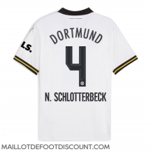 Maillot de football Réplique Borussia Dortmund Nico Schlotterbeck #4 Troisième 2024-25 Manche Courte