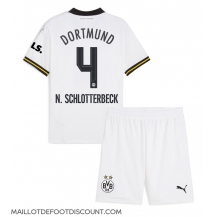 Maillot de football Réplique Borussia Dortmund Nico Schlotterbeck #4 Troisième Enfant 2024-25 Manche Courte (+ Pantalon court)