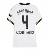 Maillot de football Réplique Borussia Dortmund Nico Schlotterbeck #4 Troisième Femme 2024-25 Manche Courte