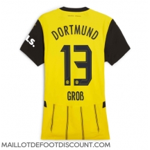 Maillot de football Réplique Borussia Dortmund Pascal Gross #13 Domicile Femme 2024-25 Manche Courte