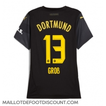 Maillot de football Réplique Borussia Dortmund Pascal Gross #13 Extérieur Femme 2024-25 Manche Courte