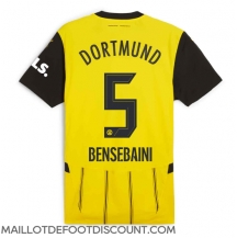 Maillot de football Réplique Borussia Dortmund Ramy Bensebaini #5 Domicile 2024-25 Manche Courte