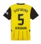 Maillot de football Réplique Borussia Dortmund Ramy Bensebaini #5 Domicile 2024-25 Manche Courte