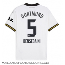 Maillot de football Réplique Borussia Dortmund Ramy Bensebaini #5 Troisième 2024-25 Manche Courte