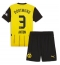 Maillot de football Réplique Borussia Dortmund Waldemar Anton #3 Domicile Enfant 2024-25 Manche Courte (+ Pantalon court)