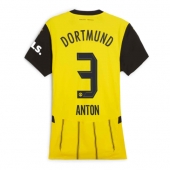 Maillot de football Réplique Borussia Dortmund Waldemar Anton #3 Domicile Femme 2024-25 Manche Courte