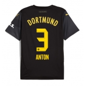 Maillot de football Réplique Borussia Dortmund Waldemar Anton #3 Extérieur 2024-25 Manche Courte