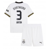 Maillot de football Réplique Borussia Dortmund Waldemar Anton #3 Troisième Enfant 2024-25 Manche Courte (+ Pantalon court)