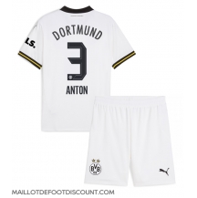 Maillot de football Réplique Borussia Dortmund Waldemar Anton #3 Troisième Enfant 2024-25 Manche Courte (+ Pantalon court)