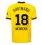 Maillot de football Réplique Borussia Dortmund Youssoufa Moukoko #18 Domicile 2023-24 Manche Courte