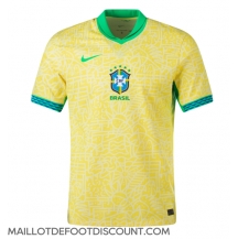 Maillot de football Réplique Brésil Domicile Copa America 2024 Manche Courte