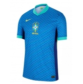 Maillot de football Réplique Brésil Extérieur Femme Copa America 2024 Manche Courte