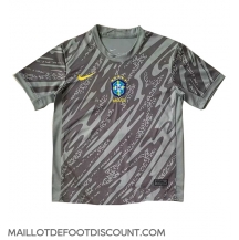 Maillot de football Réplique Brésil Gardien de but Domicile Copa America 2024 Manche Courte