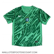 Maillot de football Réplique Brésil Gardien de but Extérieur Copa America 2024 Manche Courte