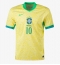 Maillot de football Réplique Brésil Rodrygo Goes #10 Domicile Copa America 2024 Manche Courte