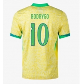 Maillot de football Réplique Brésil Rodrygo Goes #10 Domicile Copa America 2024 Manche Courte