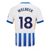 Maillot de football Réplique Brighton Danny Welbeck #18 Domicile 2024-25 Manche Courte