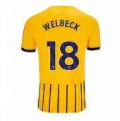 Maillot de football Réplique Brighton Danny Welbeck #18 Extérieur 2024-25 Manche Courte