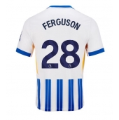 Maillot de football Réplique Brighton Evan Ferguson #28 Domicile 2024-25 Manche Courte