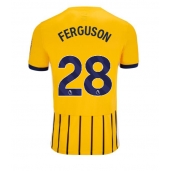 Maillot de football Réplique Brighton Evan Ferguson #28 Extérieur 2024-25 Manche Courte