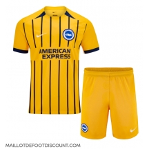 Maillot de football Réplique Brighton Extérieur Enfant 2024-25 Manche Courte (+ Pantalon court)