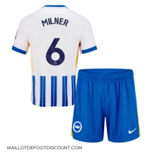 Maillot de football Réplique Brighton James Milner #6 Domicile Enfant 2024-25 Manche Courte (+ Pantalon court)