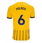 Maillot de football Réplique Brighton James Milner #6 Extérieur 2024-25 Manche Courte