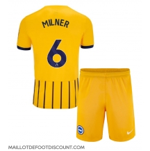 Maillot de football Réplique Brighton James Milner #6 Extérieur Enfant 2024-25 Manche Courte (+ Pantalon court)