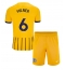 Maillot de football Réplique Brighton James Milner #6 Extérieur Enfant 2024-25 Manche Courte (+ Pantalon court)