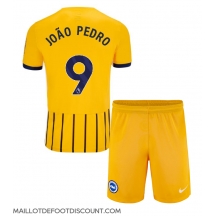 Maillot de football Réplique Brighton Joao Pedro #9 Extérieur Enfant 2024-25 Manche Courte (+ Pantalon court)