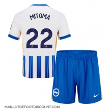 Maillot de football Réplique Brighton Kaoru Mitoma #22 Domicile Enfant 2024-25 Manche Courte (+ Pantalon court)