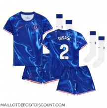 Maillot de football Réplique Chelsea Axel Disasi #2 Domicile Enfant 2024-25 Manche Courte (+ Pantalon court)