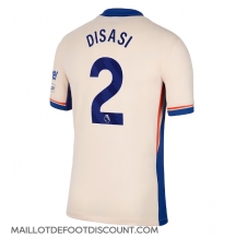 Maillot de football Réplique Chelsea Axel Disasi #2 Extérieur 2024-25 Manche Courte