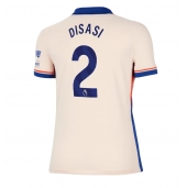 Maillot de football Réplique Chelsea Axel Disasi #2 Extérieur Femme 2024-25 Manche Courte