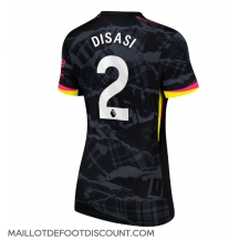 Maillot de football Réplique Chelsea Axel Disasi #2 Troisième Femme 2024-25 Manche Courte