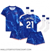 Maillot de football Réplique Chelsea Ben Chilwell #21 Domicile Enfant 2024-25 Manche Courte (+ Pantalon court)